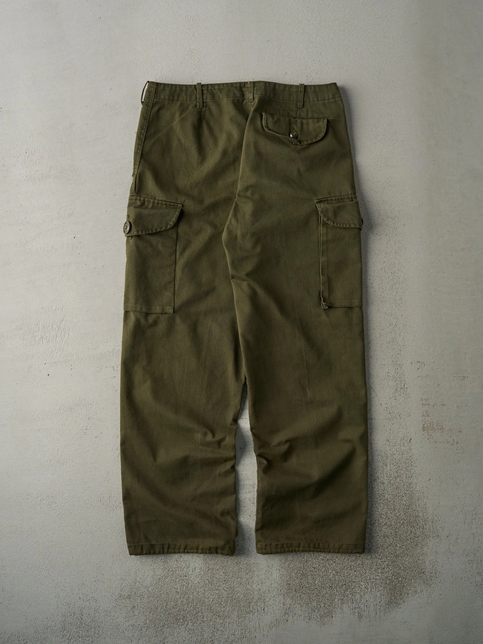 Vintage 90s Army Green Military Pants (36x30.5)