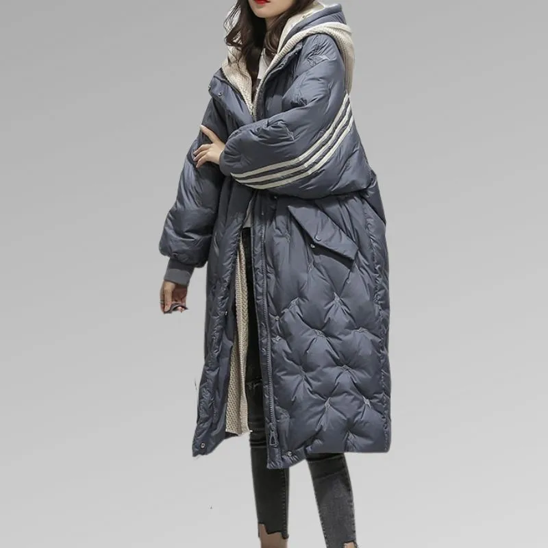 Voss Copenhagen Parka | Extra lange oversized winterjas puffer voor dames