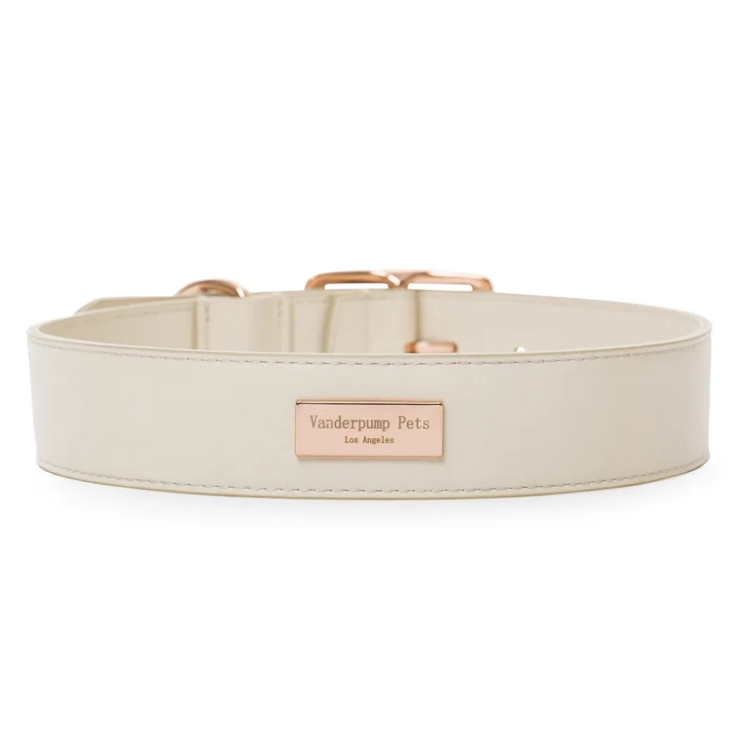 VP Pets Wide Large-Breed Collar ~ Cream