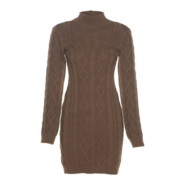 Vvsha Ariana Backless Knitted Dress