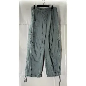 WILD FABLE Women's Gray Relaxed-Fit Drawstring-Hem Cargo pants SZ M