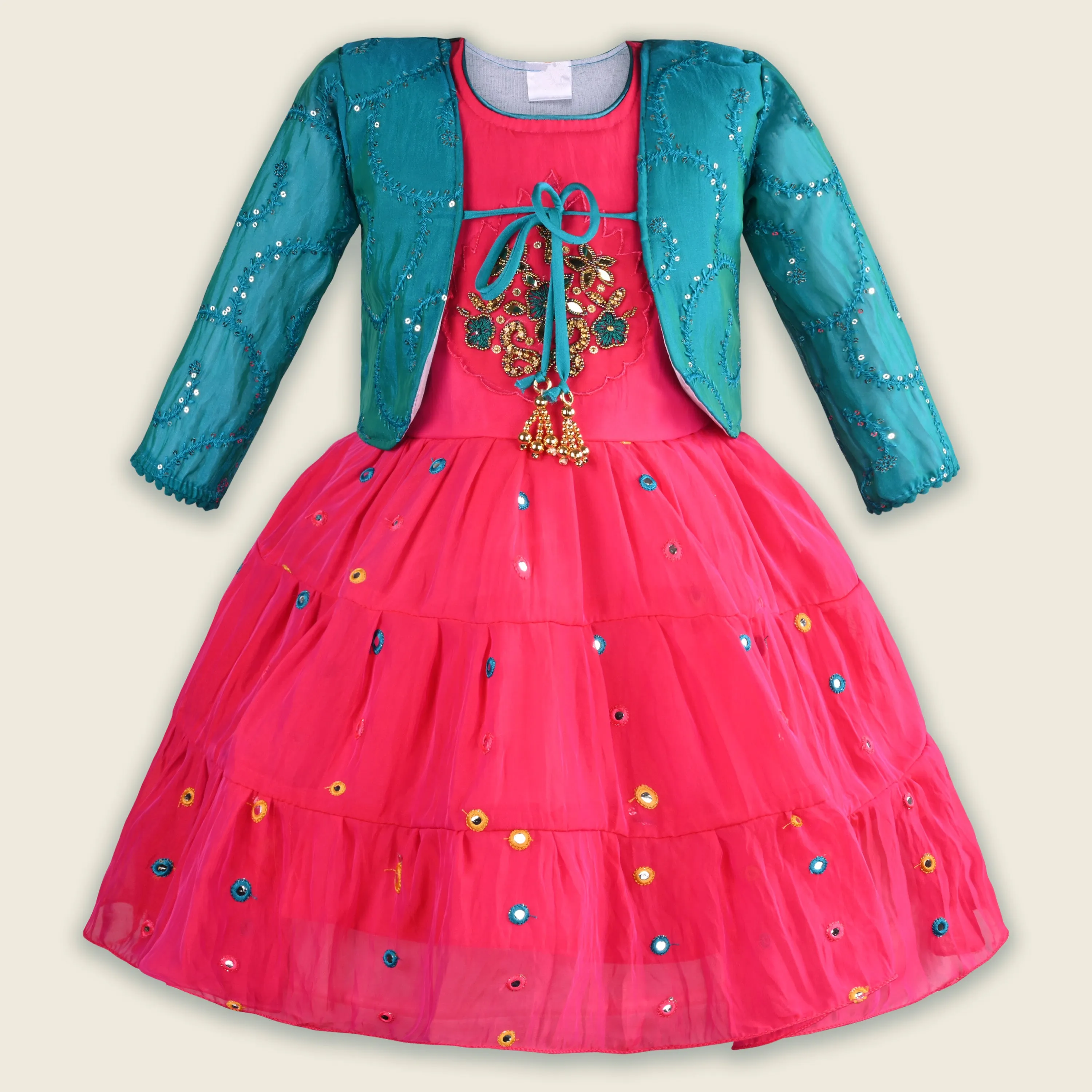 Wish Karo Girl Ethnic Wear Dress