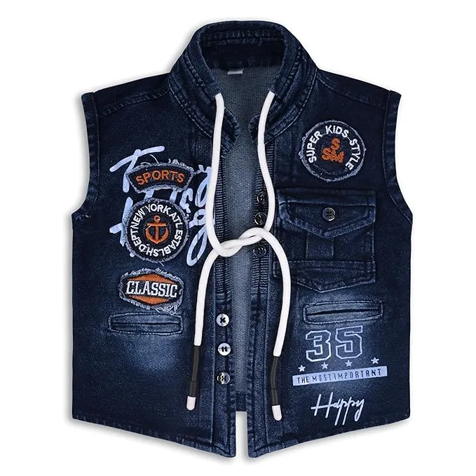 Wish Karo Shirt With Waistcoat And Pant For Boys (bsp010mstd)