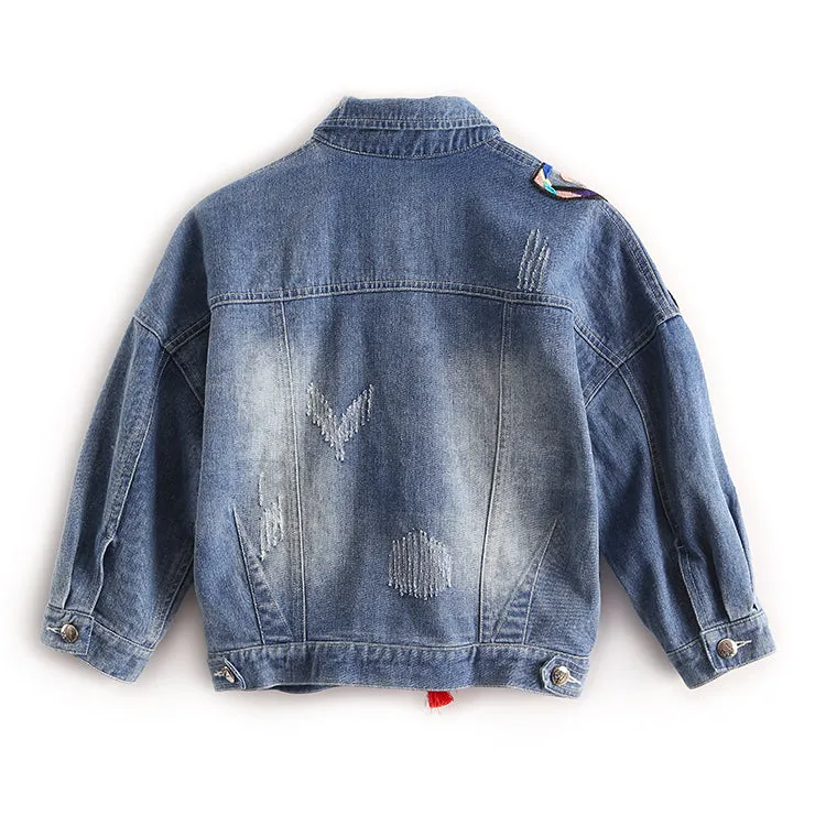 Women's Short Slim Denim Jacket